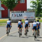 Cyclistes dans le secteur Morigeau