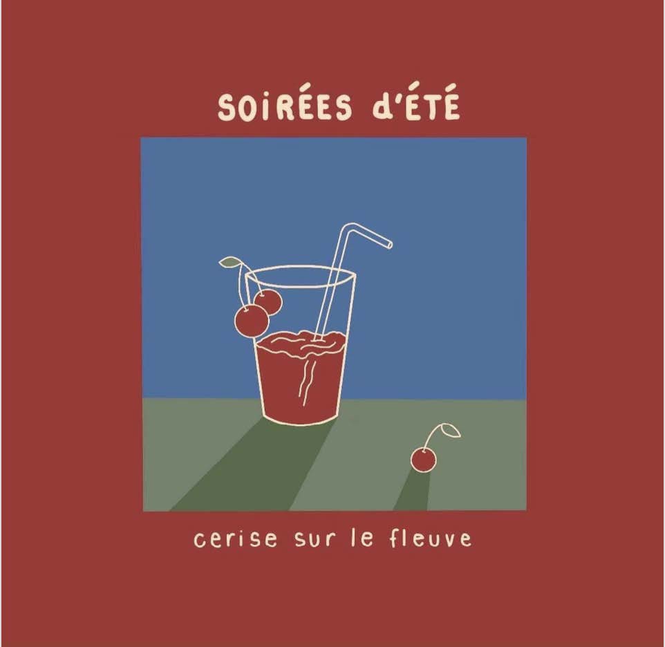 Soirées d'été, une première compilation de Cerise sur le fleuve