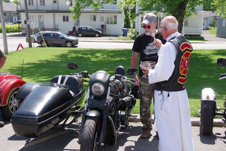 bénédiction de moto