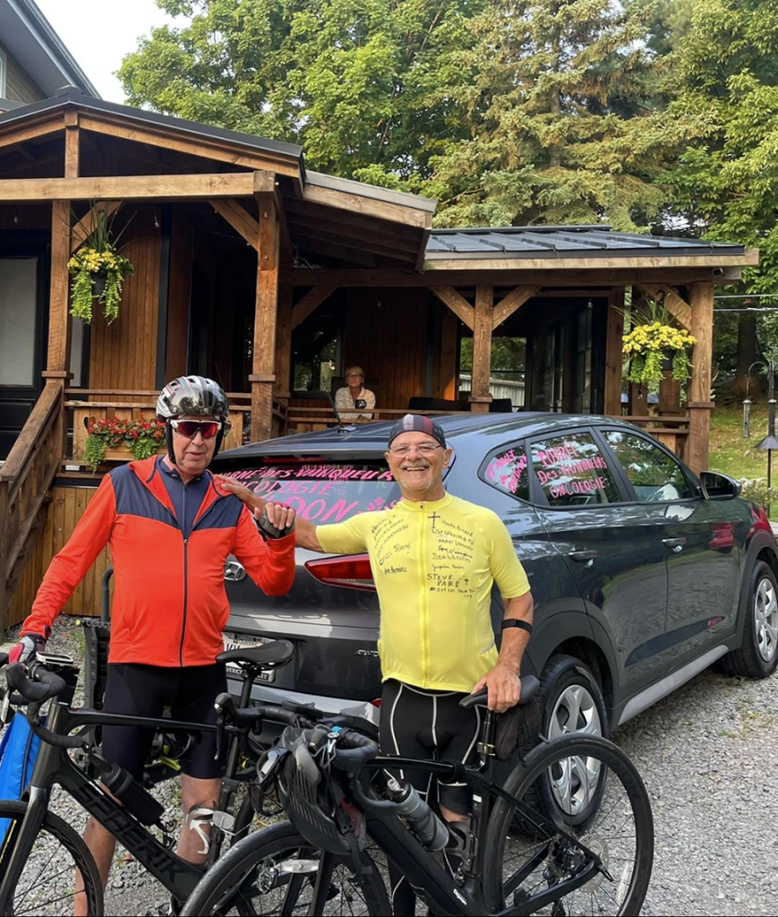 René Asselin et Mario Marcoux pré-tour de la Tournée des vainqueurs