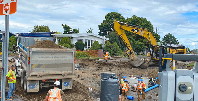 travaux nécessitant la fermeture d'un tronçon du boulevard Taché Ouest à Montmagny