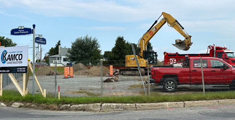 CPE Enfant-Bonheur St-François - début des travaux